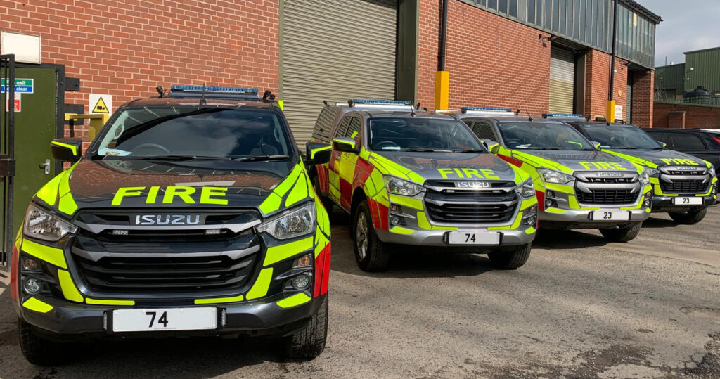 TRFV Isuzu D-Max Rapid Intervention Vehicle