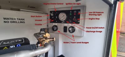 TRFV Hale HX75 Pump Control Panel